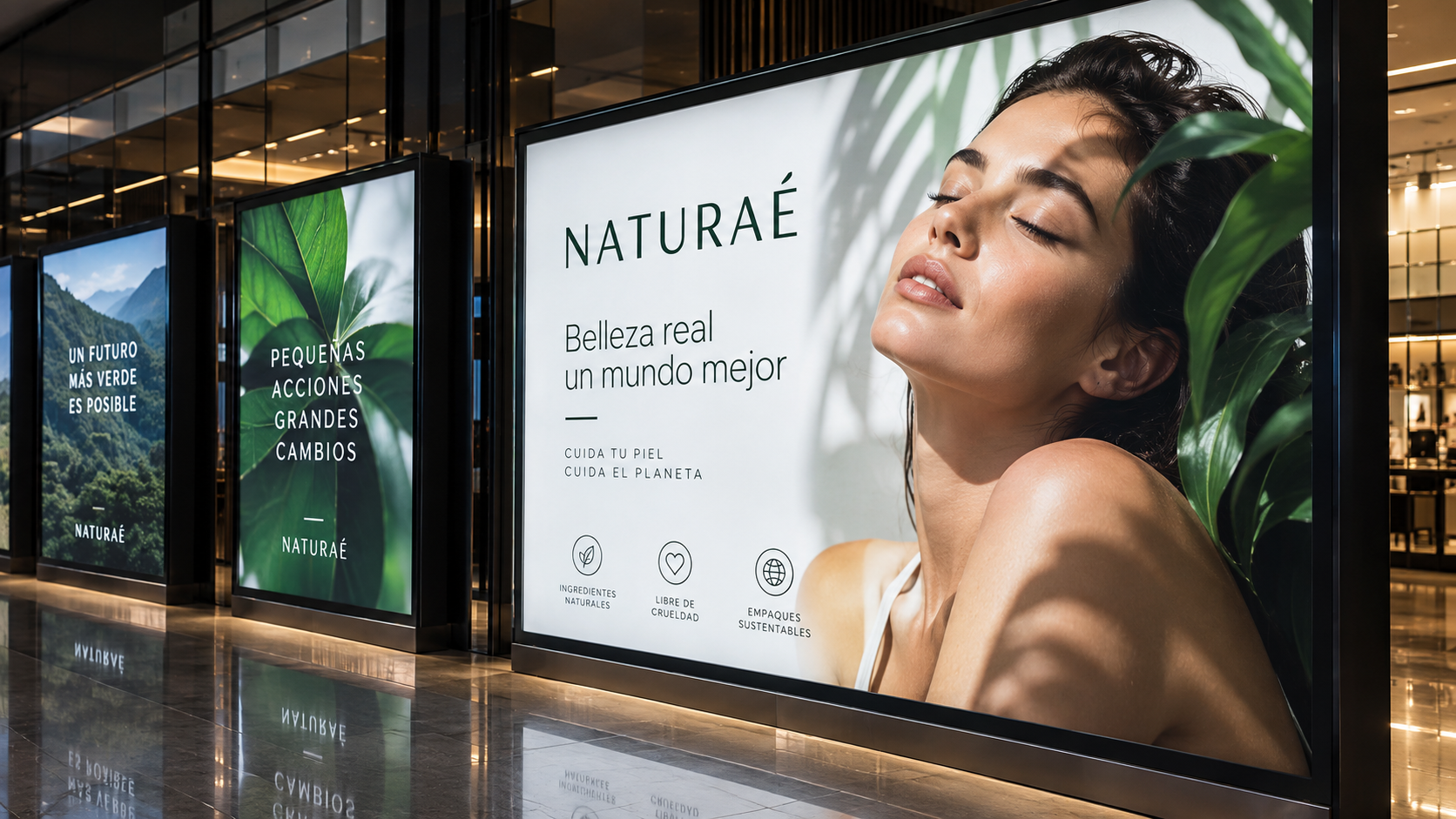 Impresión backlight para campañas publicitarias