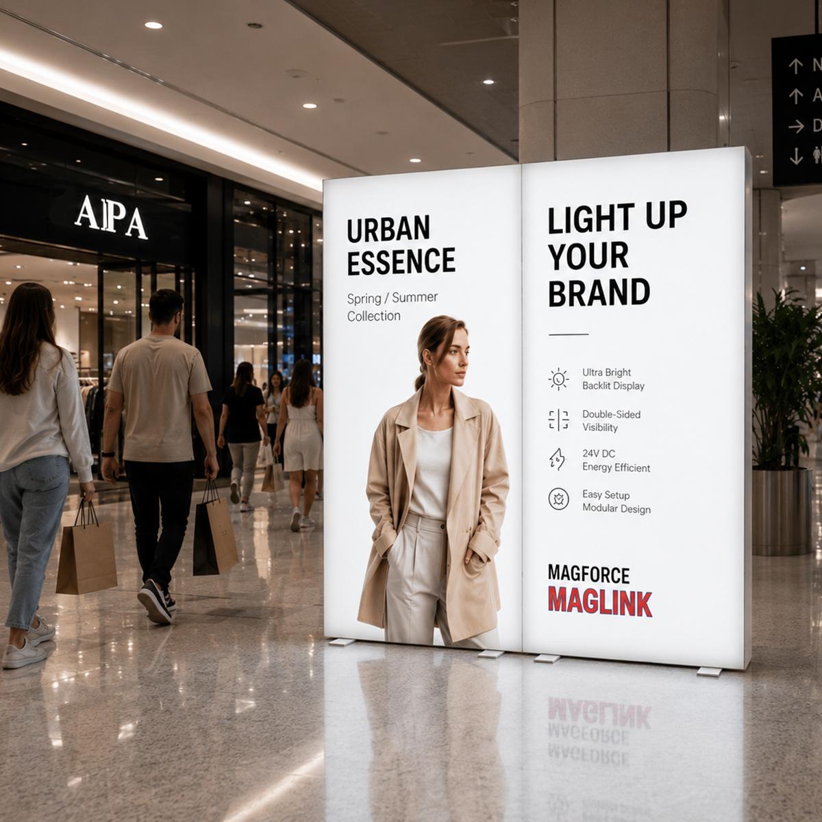 Impresión backlight para displays iluminados